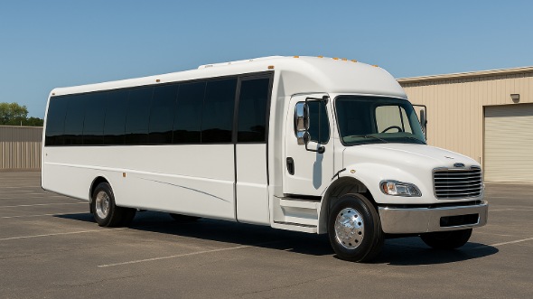 Exterior of Charter Bus Company Florissant's 15 Passenger Minibus in Florissant