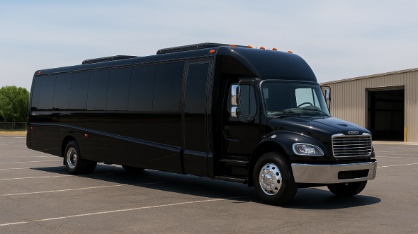 Exterior of Charter Bus Company Florissant's 18 Passenger Minibus in Florissant