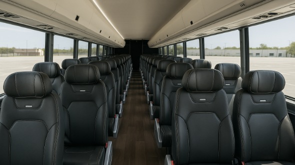 florissant 35 passenger minibus inside
